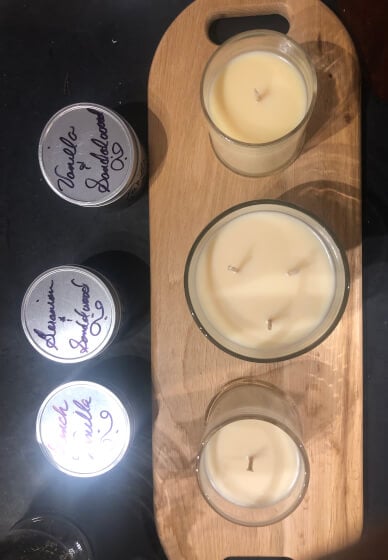 Mobile Natural Wax Candle Making Workshop