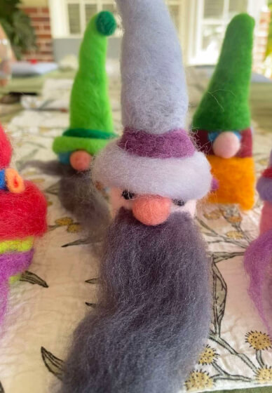 Mobile Needle Felting Workshop