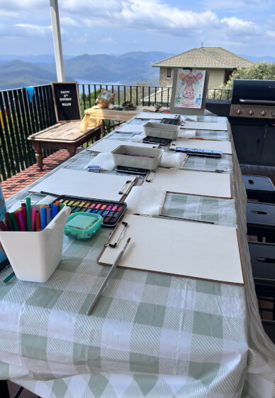 Mobile Paint and Sip Class