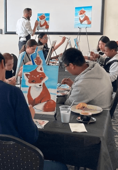 Mobile Paint and Sip Class - Gold Coast