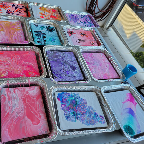 Acrylic Paint Pouring Workshop Brisbane, Gifts