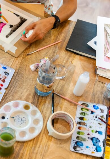 Mobile Watercolour Workshop