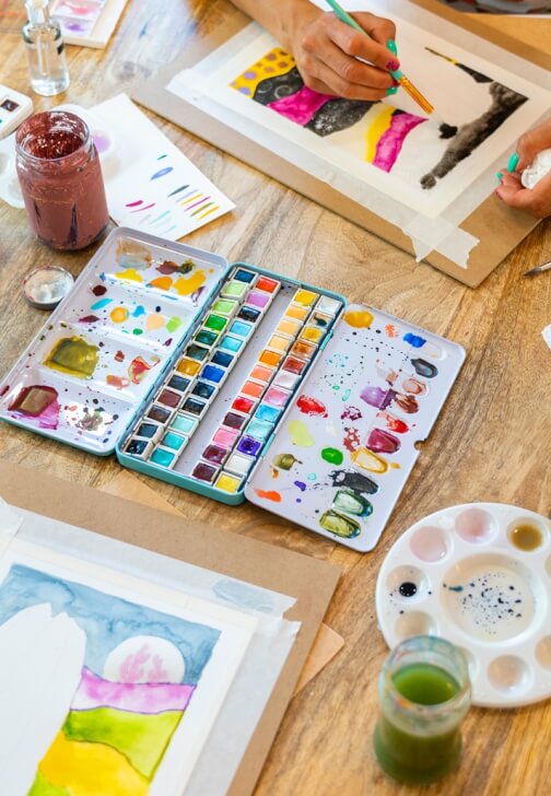 Mobile Watercolour Workshop