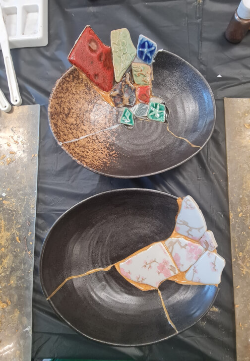 Modern Artistic Kintsugi Technique Workshop: Yobitsugi