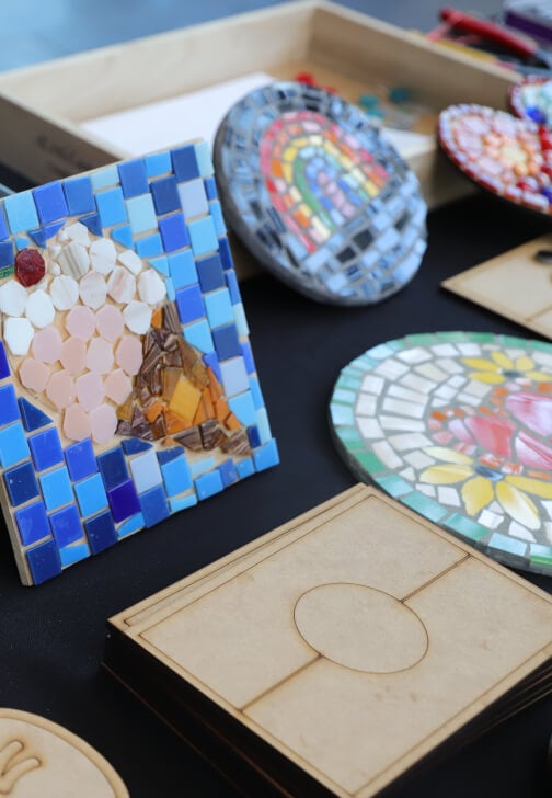 Mosaic Art Studio Class