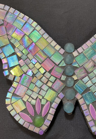 Mosaic Butterfly Garden Wall Hanging Workshop