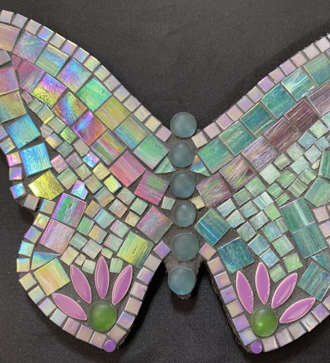 Mosaic Butterfly Garden Wall Hanging Workshop