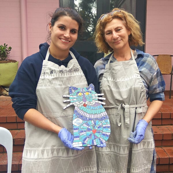 Mosaic Class for Beginners Perth Gifts ClassBento