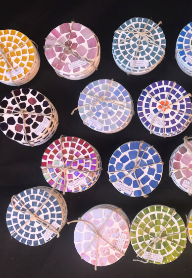 Mosaic Coasters Workshop