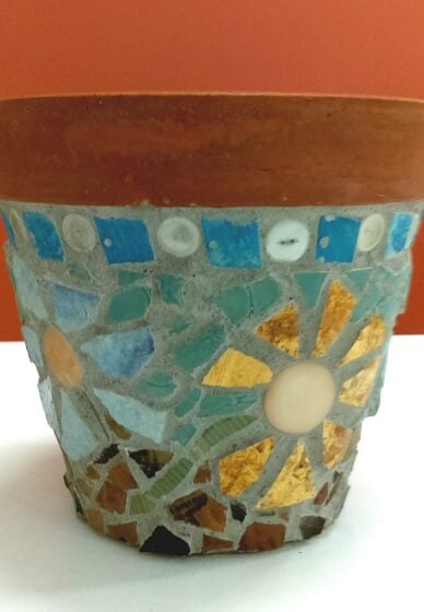 Mosaic Course: Terracotta Pot
