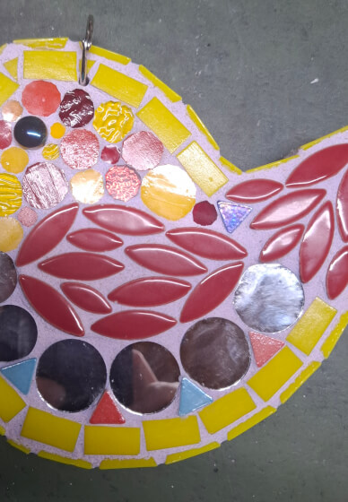 Mosaic Cutie Bird Workshop