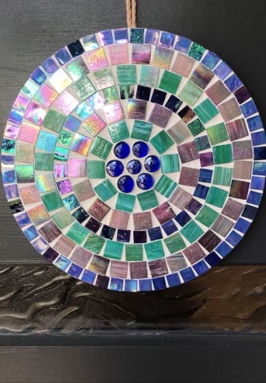 Mosaic Mandala on Plywood Hanging Workshop