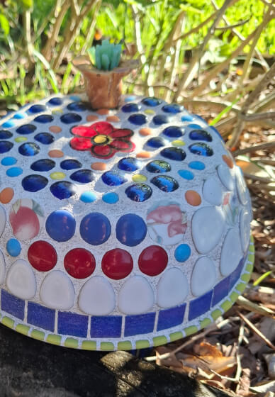 Garden Mosaic Mushroom Workshop for Beginners
