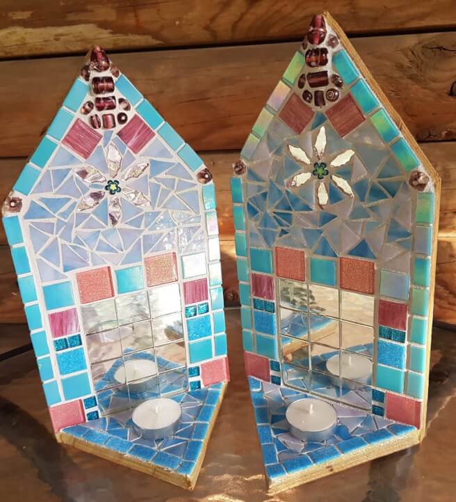 Mosaic Wall Candle Holder Workshop