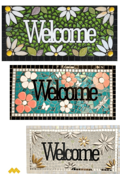 Mosaic Welcome Plaque Making Workshop for Beginners