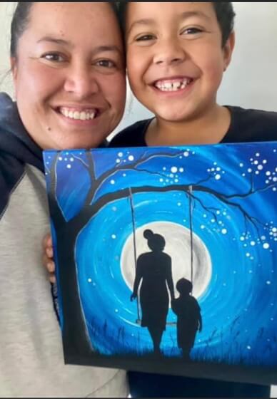 Mother and Son Painting Class Melbourne | Events | ClassBento