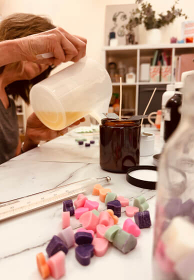 Mothers Day Candle Making Class