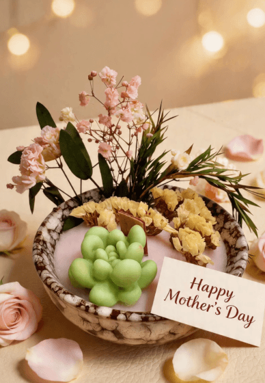 Mother's Day Candle Wax Flower Workshop