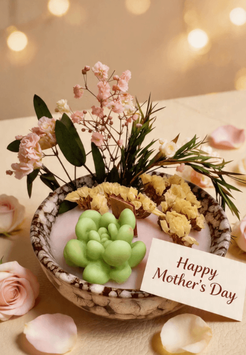 Mother's Day Candle Wax Flower Workshop