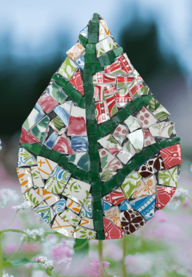 Mothers Day Leaf Mosaic Workshop