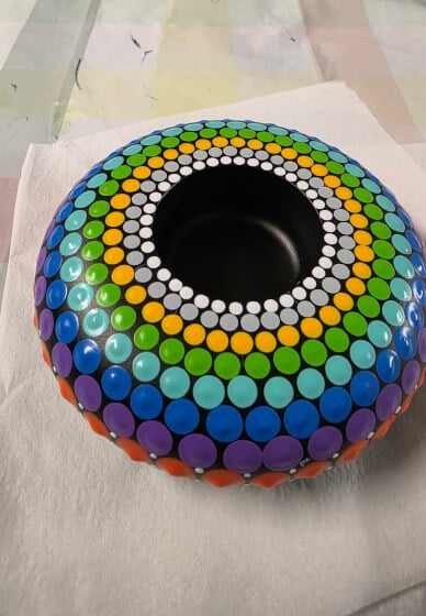 Mother's Day Mandala Candle Holder / Mug Painting Workshop
