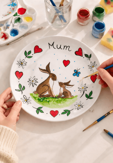 Mother's Day Melamine Plate Workshop: Paint a Plate for Mum
