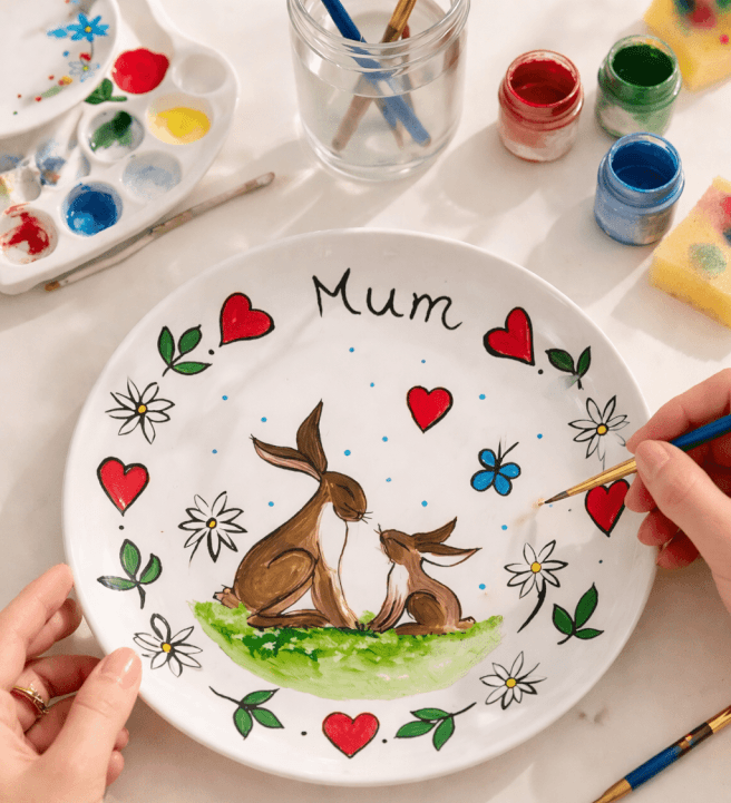 Mother's Day Melamine Plate Workshop: Paint a Plate for Mum