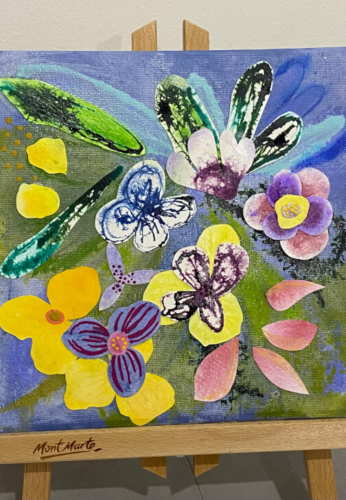 Mother's Day Paint and Sip Class with High Tea