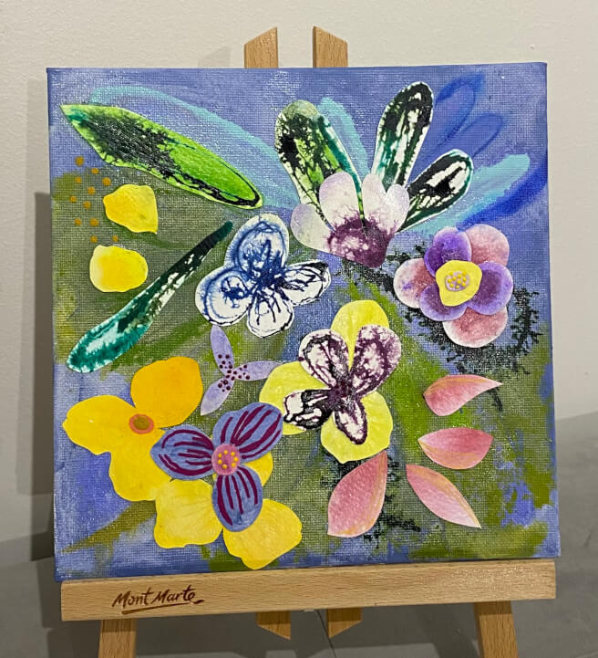 Mother's Day Paint and Sip Class with High Tea