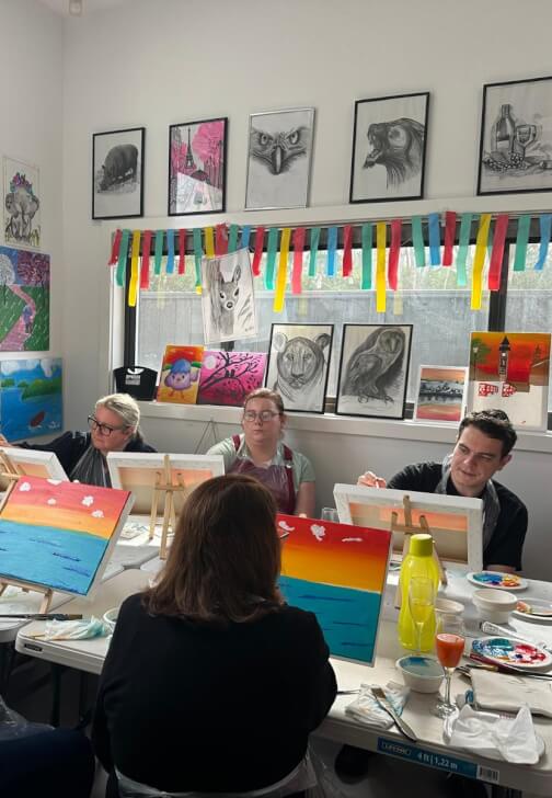 Mother's Day Paint and Sip Workshop