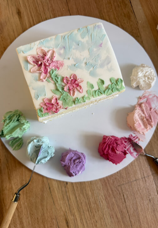 Mother's Day - Textured Buttercream Cake Painting Workshop