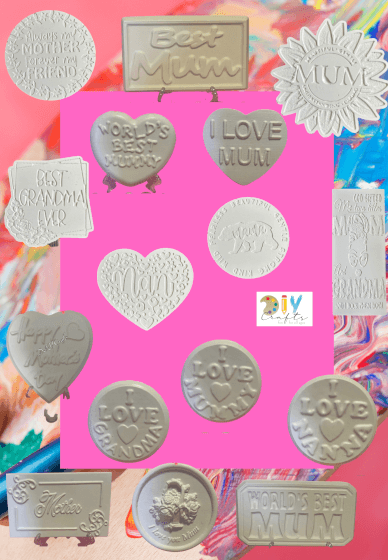 Mother's Day Theme Plaster Painting Session