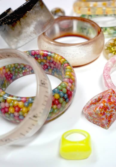 Mould Making and Resin Casting Jewellery Workshop