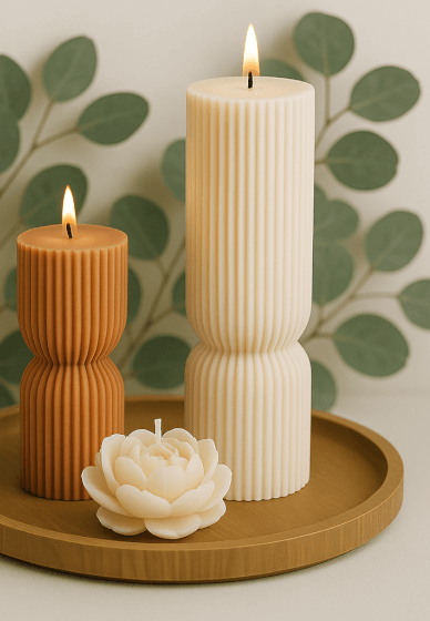 Moulded Candle Workshop: Shape and Scent