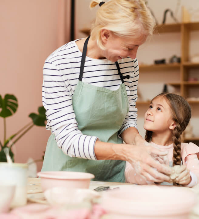 Mum and Kid Pottery Bonding Workshop