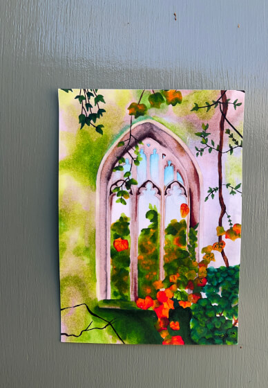 Mushrooms and Floral Alcohol Markers Workshop