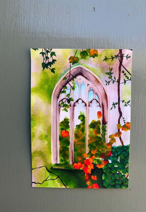 Mushrooms and Floral Alcohol Markers Workshop