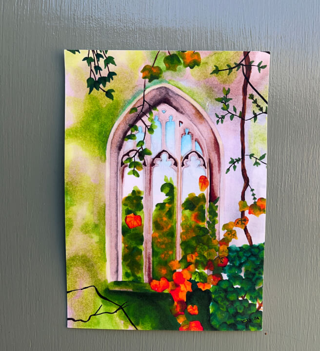 Mushrooms and Floral Alcohol Markers Workshop