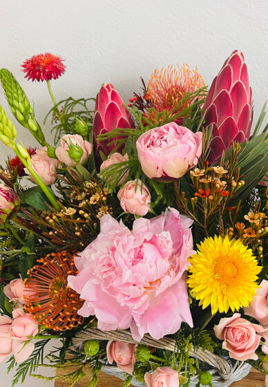Native Flower Basket Arrangement Experience