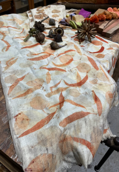 Natural Dye Workshop with Eucalyptus and Local Native Plants