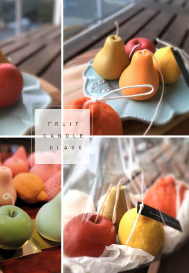 Natural Soy Candle Making Class: Fruit Candle