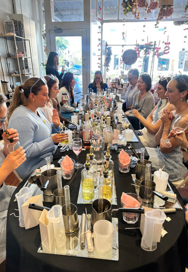 Naughty and Nice Candle Class with High Tea for Hens / Bday