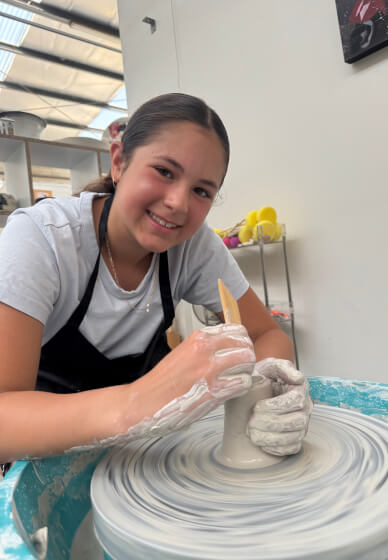 NDIS Friendly - Four Weeks Hand Building Pottery Class for Teens