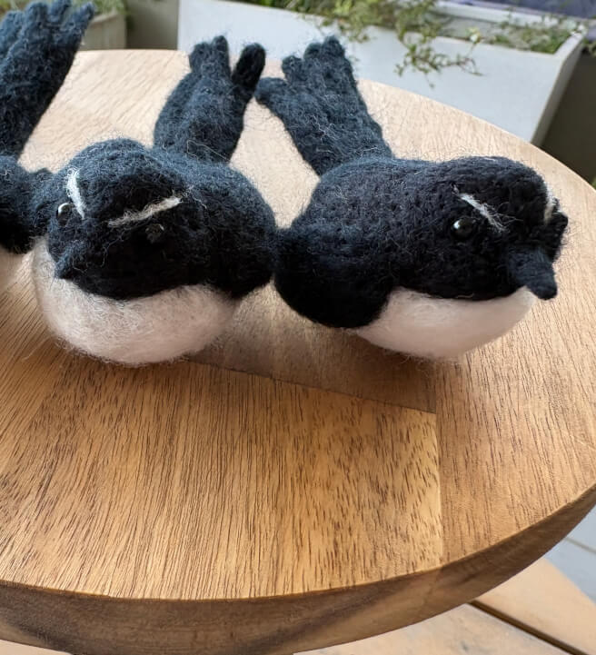 Needle Felting Workshop for Beginners: Make a Wagtail