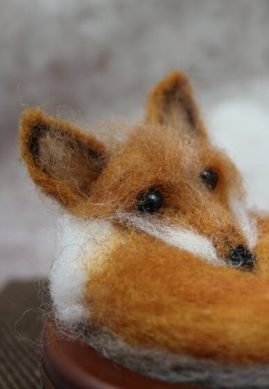 Needle Felting Workshop: Make a Fox