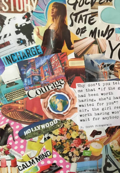 New Moon Vision Board Making Class Perth | Gifts | ClassBento