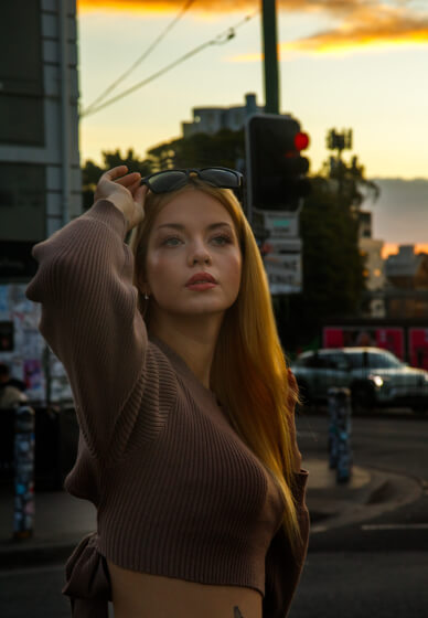 Newtown Sunset Fashion Shoot Workshop