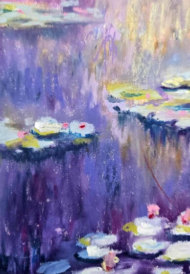 Oil Painting Class: Monet's Water Lilies