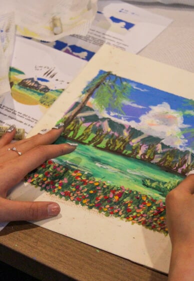 Oil Pastel Painting Class