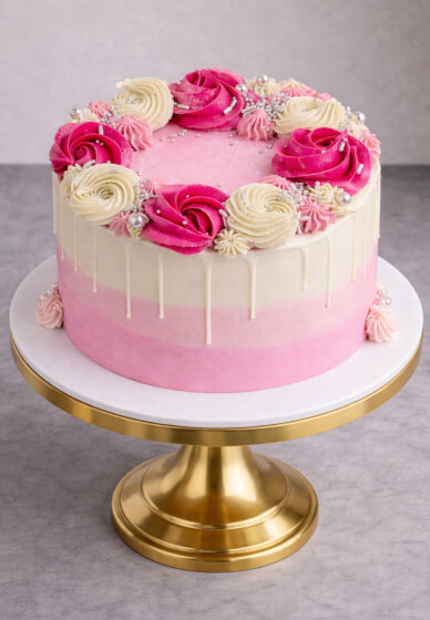 Ombré Buttercream Cake Workshop